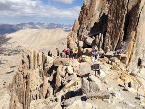 Junction of the John Muir Trail