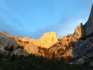 Sunrise on the trail